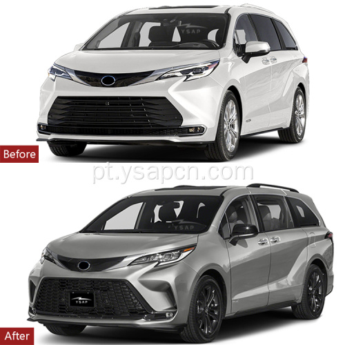 2021 Sienna Le Xle Conversão para Kit XSE